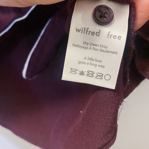 Wilfred Free Tie-Front Blouse - Picture 3 of 4